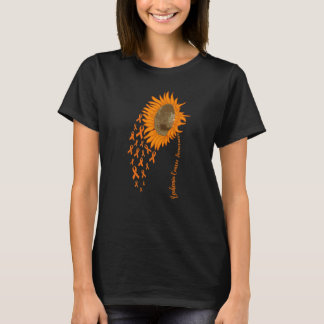LEUKEMIE bewustzijn zonnebloem 7 T-shirt