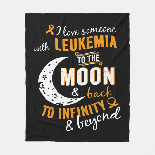 Leukemie Bewustzijnd voor vrouwenKid-leukemie Fleece Deken (Voorkant)