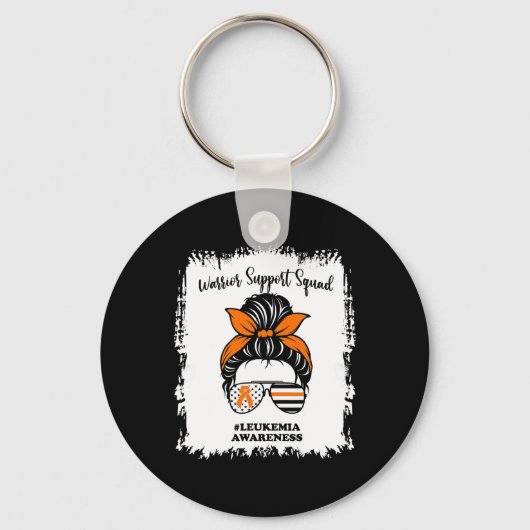 Leukemie Bewustzijner ondersteuning Squad Messine  Sleutelhanger (Voorkant)