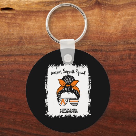 Leukemie Bewustzijner ondersteuning Squad Messine  Sleutelhanger (Voorkant)