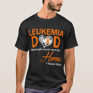 Leukemie bij papa Ik ben de mijne opgegroeid T-shirt