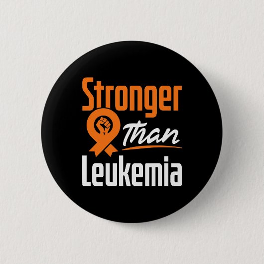 Leukemie Bloedkanker Bewustzijn Warrior Fighter ST Ronde Button 5,7 Cm (Voorkant)