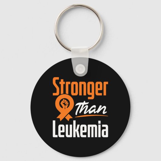 Leukemie Bloedkanker Bewustzijn Warrior Fighter ST Sleutelhanger (Voorkant)