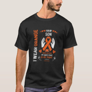 Leukemie Bloedkanker Ondersteuning Ik Draag Sinaas T-shirt