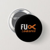 Leukemie Bloedkanker Strijder Bewustzijn Bedroefd Ronde Button 5,7 Cm (Voorkant /achterkant)