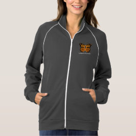 Leukemie Butterfly Awareness Ribbon Hoodie