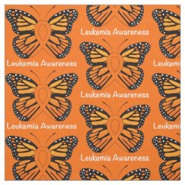 Leukemie Butterfly Awareness Ribbon Stof