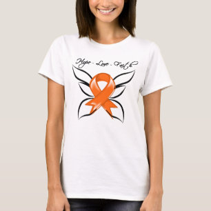 Leukemie Cancer Hope Love Faith T-shirt