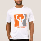 Leukemie Cancer Winning Survivor T-shirt (Voorkant)