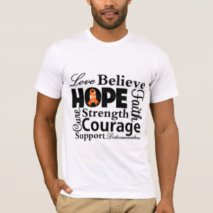 Leukemie Collage of Hope T-shirt