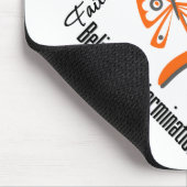 Leukemie Faith Hope Love Butterfly Muismat (Hoek)