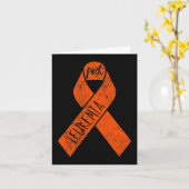 Leukemie geschenken voor vrouwen FCK kanker chemo  Kaart (Gele Bloem)