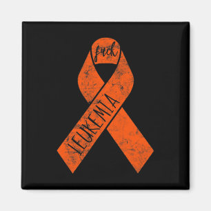 Leukemie geschenken voor vrouwen FCK kanker chemo  Magneet