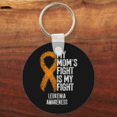 Leukemie Het gevecht van mijn moeder is mijn strij Sleutelhanger (Voorkant)