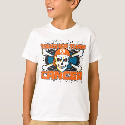 Leukemie Hoger dan de kankerschedel T-shirt (Voorkant)
