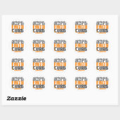 Leukemie HOPE FAITH CURE Ronde Sticker (Vel)
