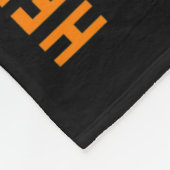 Leukemie Kanker Bewustzijnsproducten Amerikaanse v Fleece Deken (Hoek)