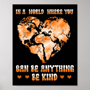 Leukemie Kanker In Een Wereld Waar Je Alles Kan Zi Poster
