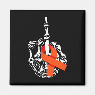 Leukemie Kanker Middelvinger Leukemie Kanker Award Magneet