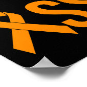 Leukemie Kanker Overlevende Gift Grappige Bloedkan Poster (Hoek)