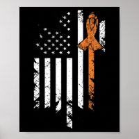 Leukemie Kankerbewustzijn  Amerikaanse vlag