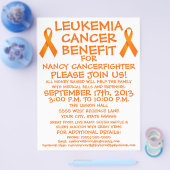 Leukemie-kankerpatiëntenbrochure Flyer (Enkel)