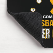 LEUKEMIE komt met een man die nooit opgeeft Muismat (Hoek)