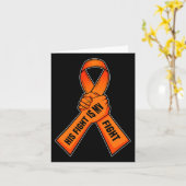 Leukemie Lintbewustzijn Sinaasappels bij bloedkank Kaart (Gele Bloem)