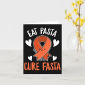 Leukemie lintontwerp voor een overlevende van leuk kaart (Gele Bloem)