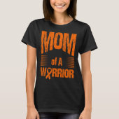 Leukemie Mam van Warrior Autisme Awareness T-shirt (Voorkant)