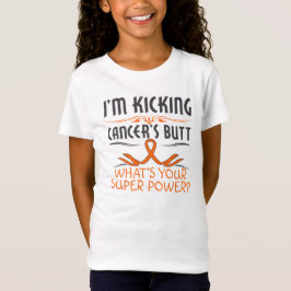 Leukemie met kanker, maar superkracht t-shirt