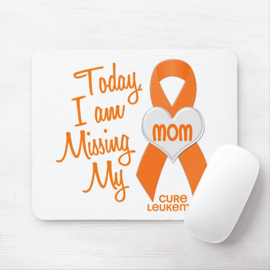 Leukemie Mijn moeder ontbreekt 1 Muismat (Met muis)