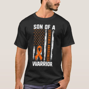 Leukemie Moeder Papa Voor Jongens Zoon Van Een Kri T-shirt