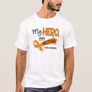 Leukemie MY HERO MY BROTHER 42 T-shirt
