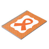 Leukemie of multiple sclerose Oranje lintje Notitieboek (Linkerzijde)