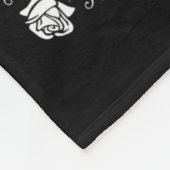 Leukemie Ondersteuning Leukemie Bewustzijn T-Shirt Fleece Deken (Hoek)