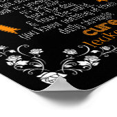 Leukemie Ondersteuning Leukemie Bewustzijn T-Shirt Poster (Hoek)