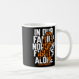 Leukemie ondersteunt bloedkanker T-shirt familie l Koffiemok