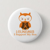 Leukemie Oranje Button (Voorkant)