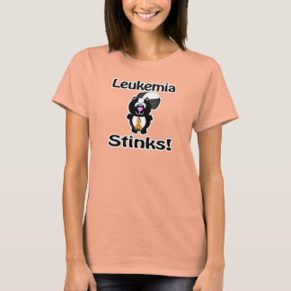 Leukemie Oranje inktstinkkunkbewustzijnsontwerp T-shirt