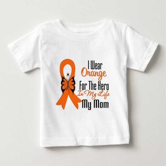 Leukemie Oranje Ribbon Hero Mijn moeder (Voorkant)