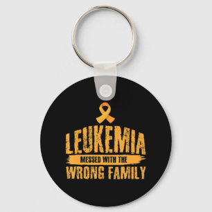 Leukemie Overgegeven door verkeerde familieonderst Sleutelhanger