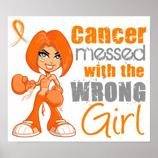 Leukemie overkomt met verkeerde meid.png poster (Voorkant)