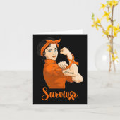 Leukemie Overlevende 1 Kaart (Gele Bloem)