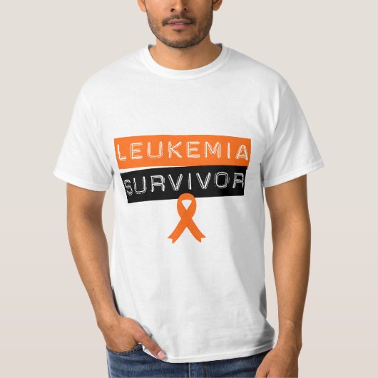Leukemie Overleving T-shirt (Voorkant)