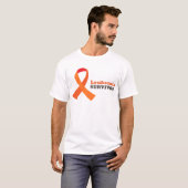 Leukemie Overleving T-shirt (Voorkant volledig)