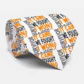 Leukemie Overlevingsgezwel dat we vonden dat ik wo Stropdas (Opgerold)