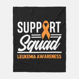 Leukemie steunplein leukemie kanker Awa Fleece Deken