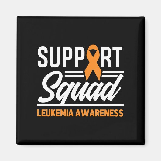 Leukemie steunplein leukemie kanker Awa Magneet (Voorkant)