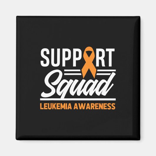 Leukemie steunplein leukemie kanker Awa Magneet (Voorkant)